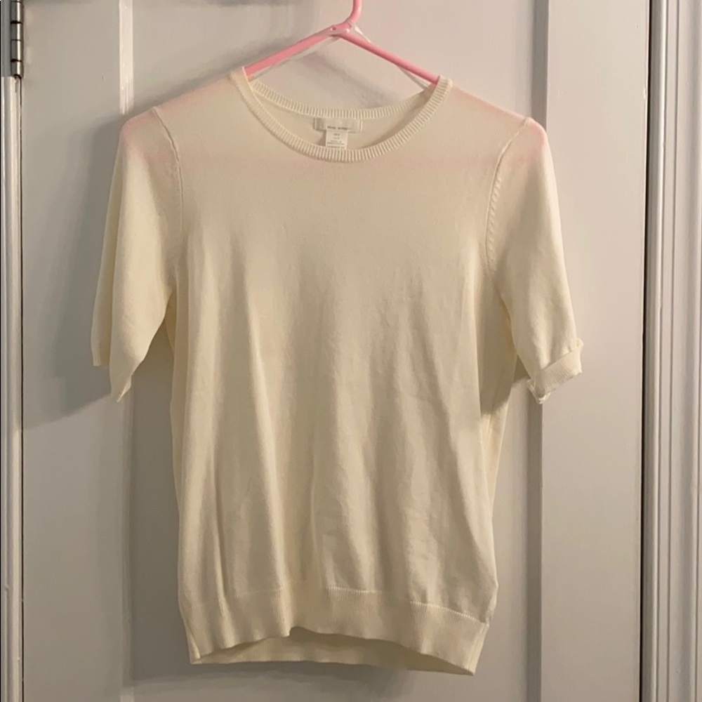 White sweater shirt